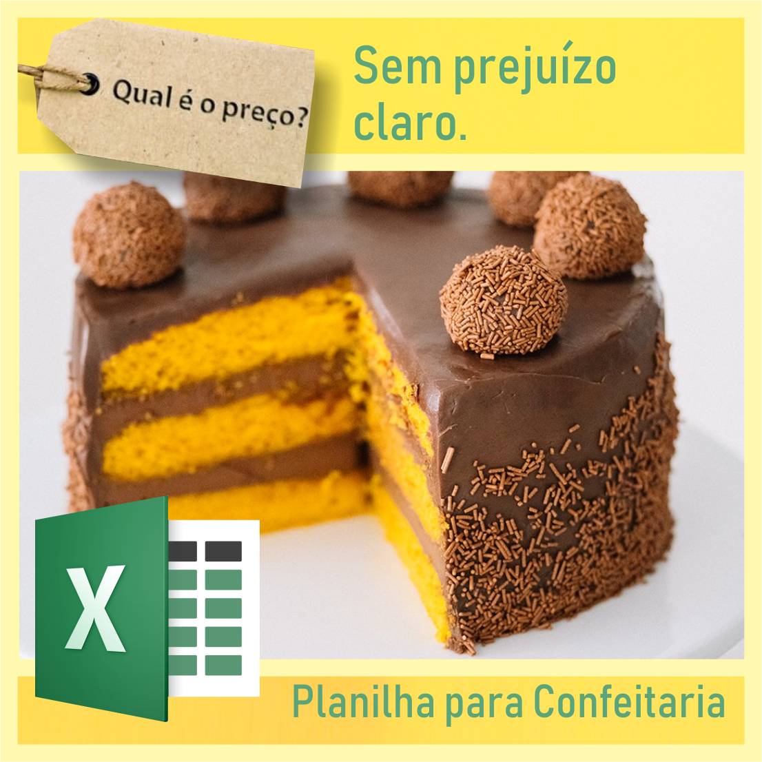 Planilha PRONTA Para Confeitaria Viver De Bolo