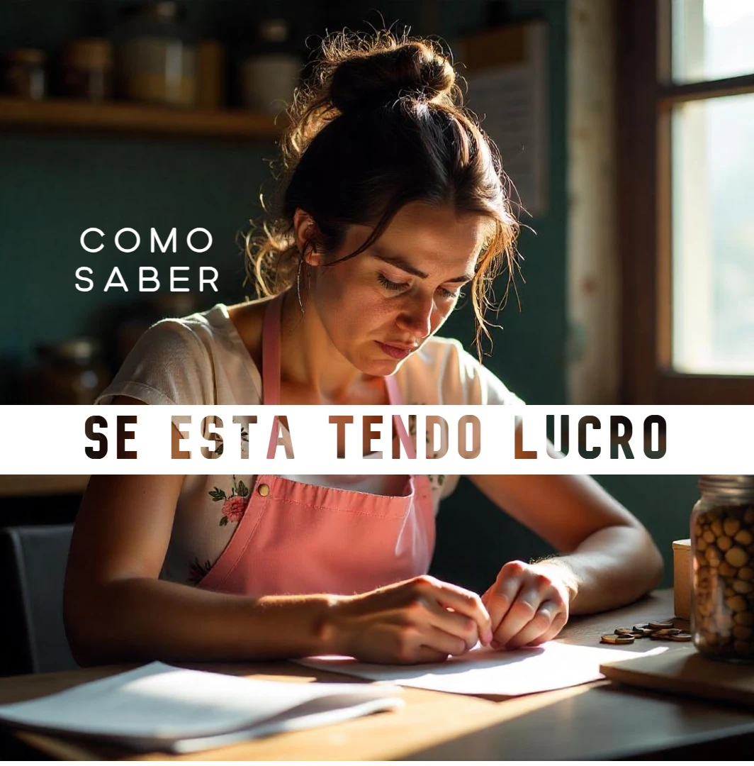 como saber se esta tendo lucro com planilha para confeitaria