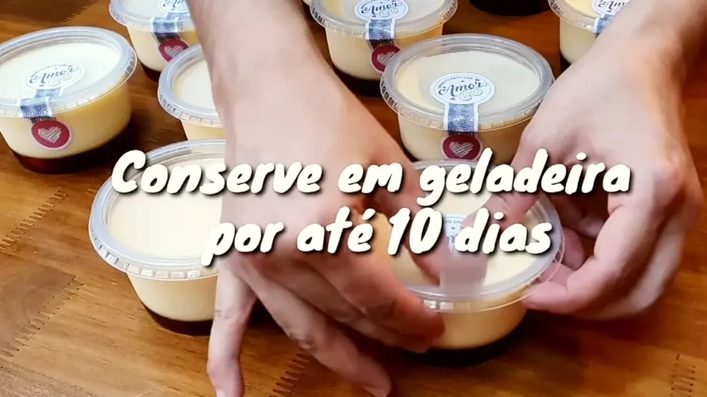 mini pudim para festas