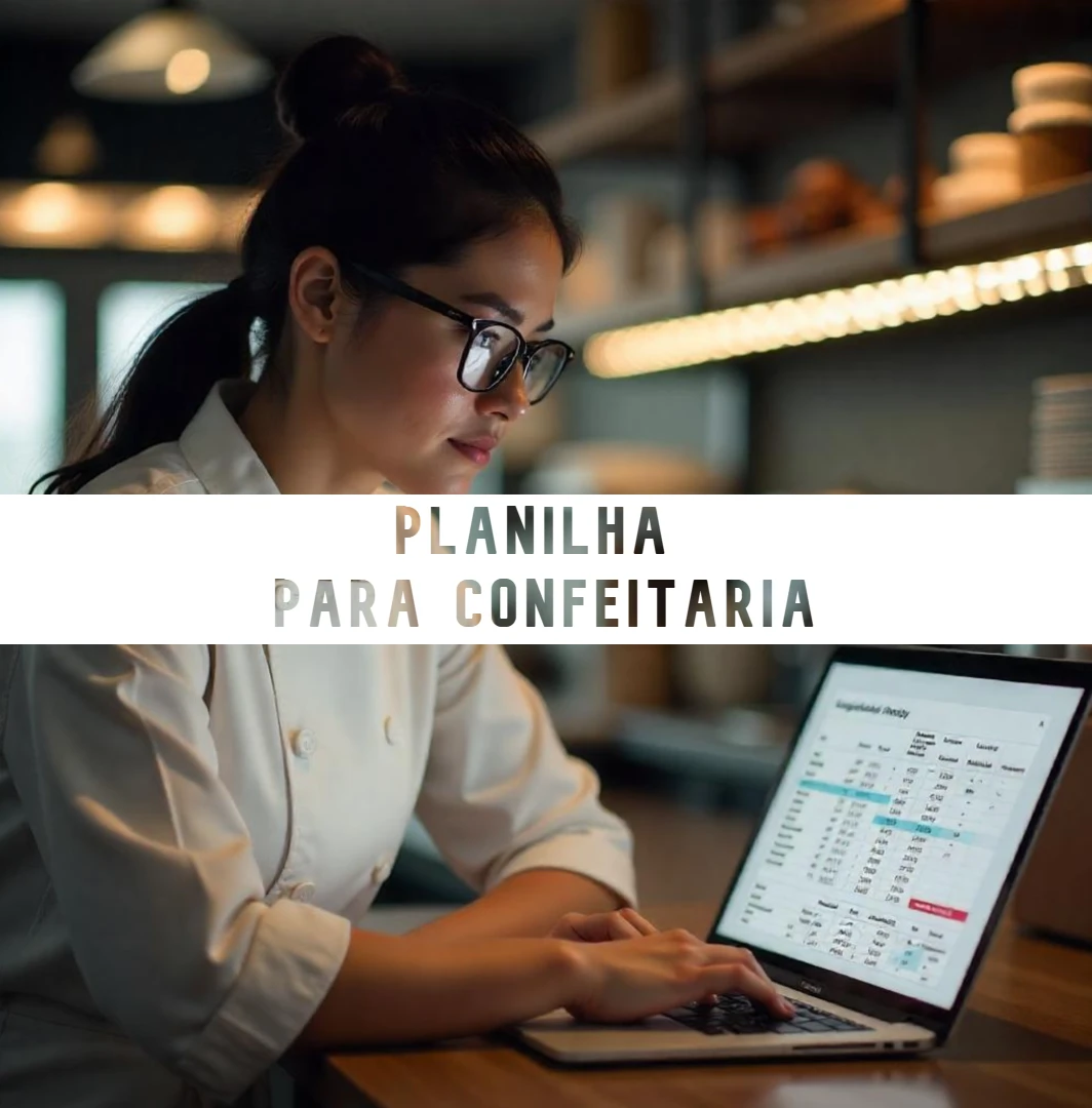 planilha para confeitaria