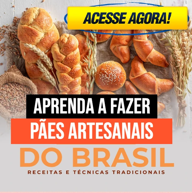 aprenda fazer paes artesanais