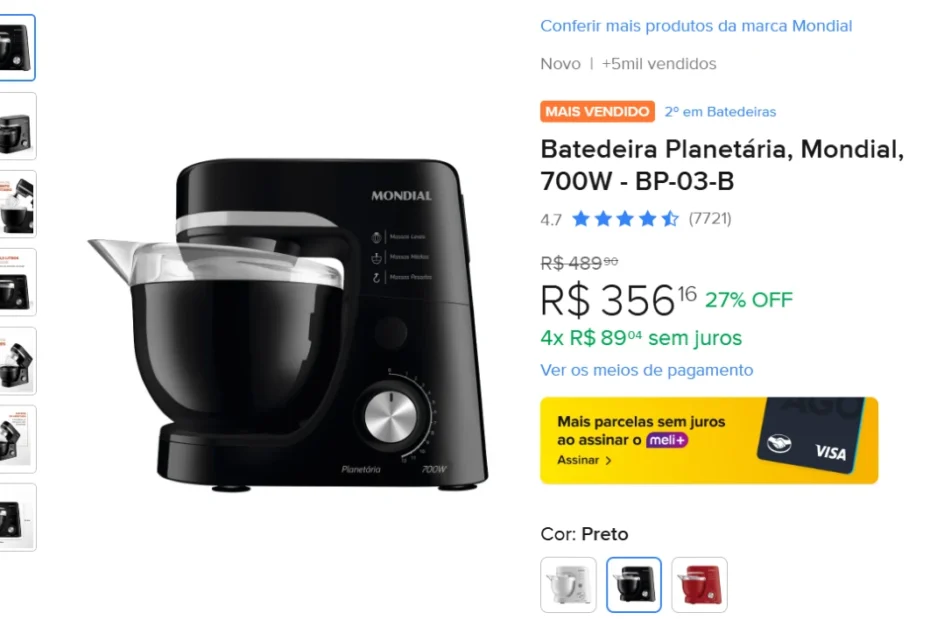 Batedeira planetaria mondial