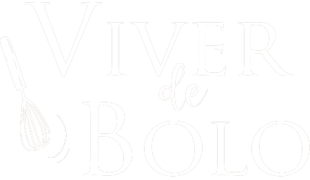 logo viver de bolo branco