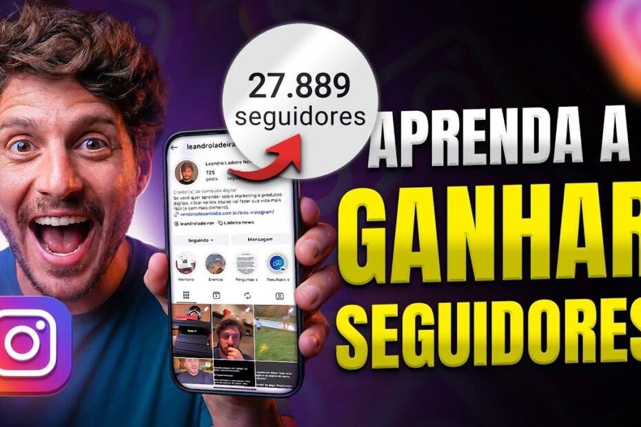 Como crescer seguidores no instagram