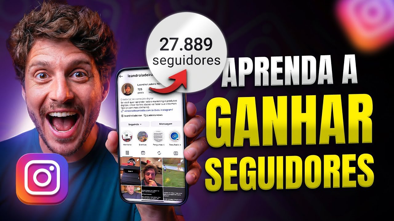 Como crescer seguidores no instagram