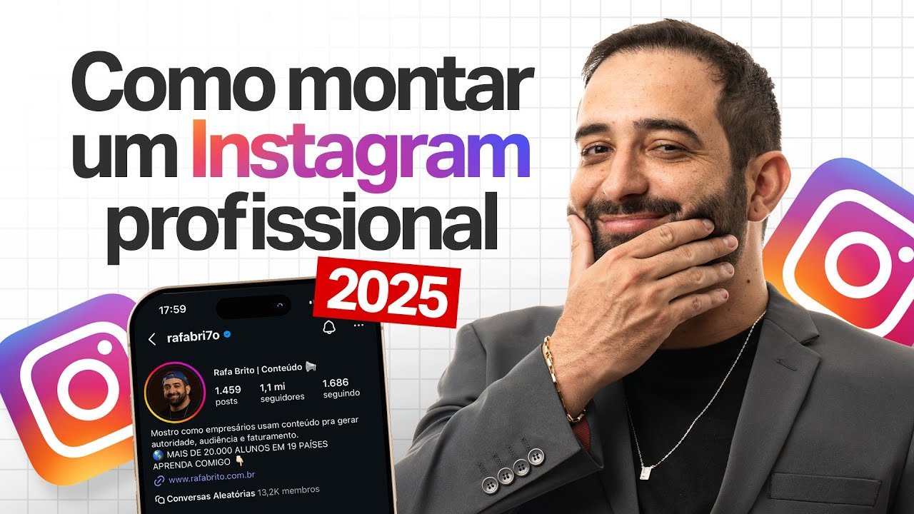Passo a passo de como montar um Instagram Profissional em 2026