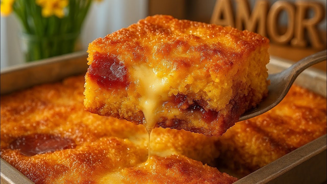 BOLO DE AIPIM COM COCO