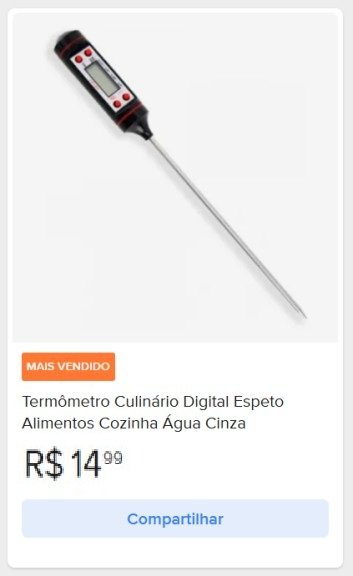 termometro culinario digital para alimentos